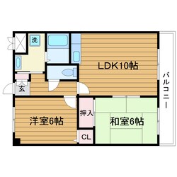 サンシェール千里の物件間取画像